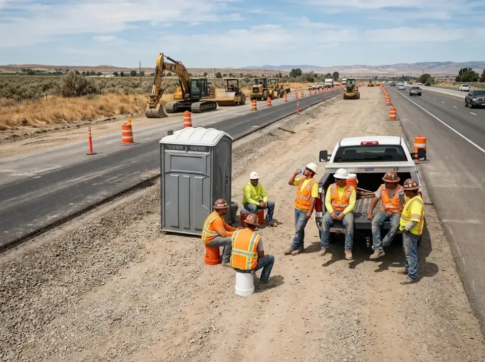 highway-road-construction-crew-007 — frequently asked questions, Porta Potty and Restroom Rentals in Maywood, NJ